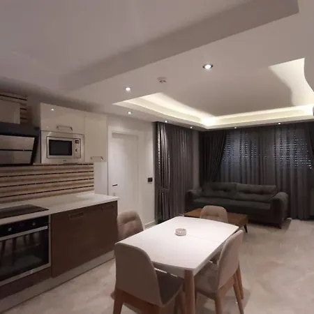 아파트 Cozy And Fully Equipped With Sea View Near Beach In Antalya Toslak